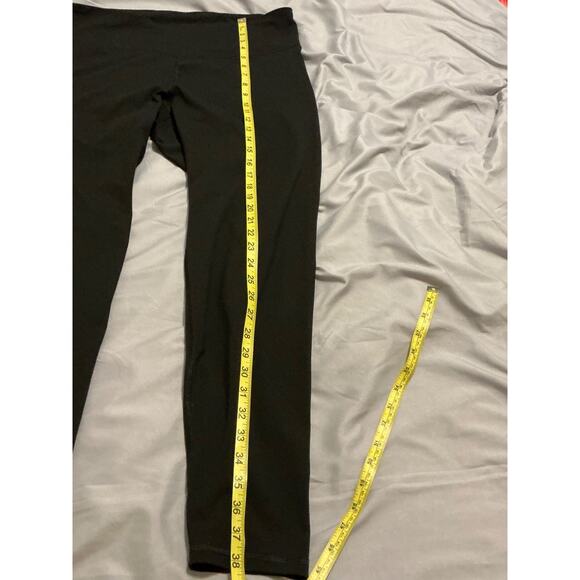 Old Navy Elevate Maternity Leggings Women XXL Black Go Dry Cropped Yoga Active - Picture 8 of 8